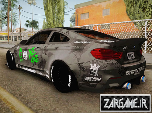 دانلود ماشین BMW M4 با پینت جاب زیبا برای (GTA 5 (San Andreas
