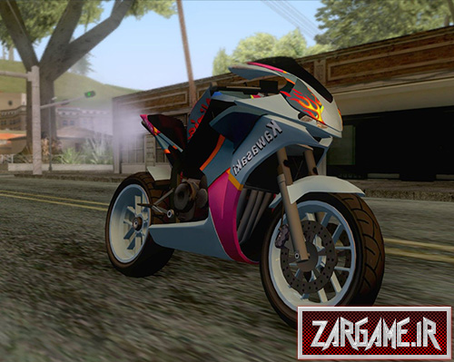 دانلود موتور سیکلت کاوازاکی نینجا برای بازی (GTA 5 (San Andreas