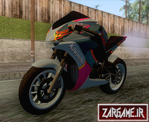 دانلود موتور سیکلت کاوازاکی نینجا برای بازی (GTA 5 (San Andreas
