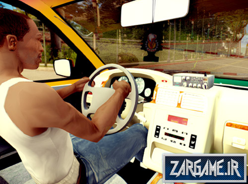دانلود ماشین سمند سورن تاکسی برای بازی (GTA 5 (San Andreas