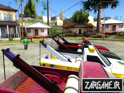 دانلود ماشین پیکان وانت جرثقیل برای بازی (GTA 5 (San Andreas