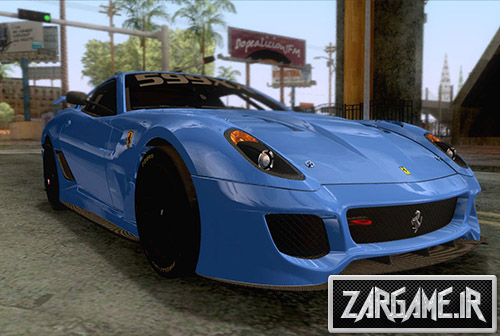 دانلود ماشین Ferrari GTO 599XX برای بازی (GTA 5 (San Andreas