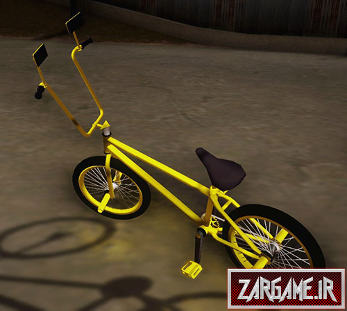 دانلود دوچرخه BMX زرد رنگ برای (GTA 5 (San Andreas