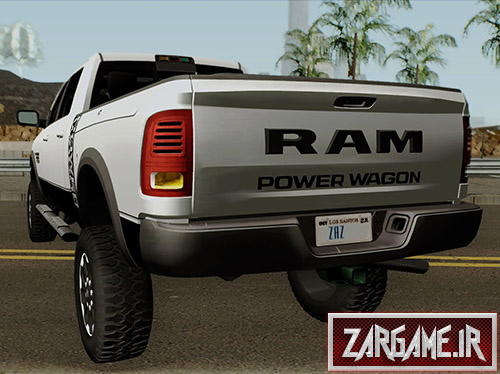 دانلود ماشین Dodge Ram 2500 Power Wagon مدل 2018 برای بازی (GTA 5 (San Andreas