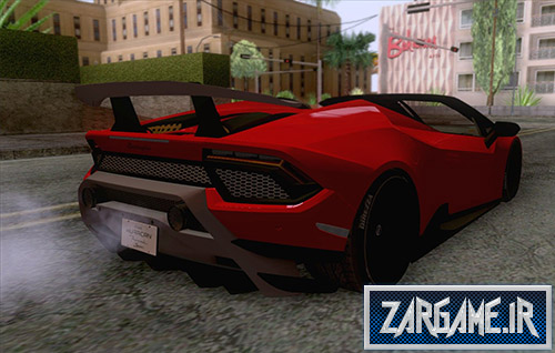 دانلود ماشین لامبورگینی هوراکان اسپایدر پرفورمنس 2019 برای بازی (GTA 5 (San Andreas