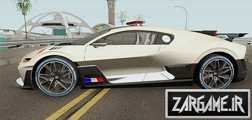 دانلود ماشین پلیس بوگاتی Divo 2019 برای بازی (GTA 5 (San Andreas
