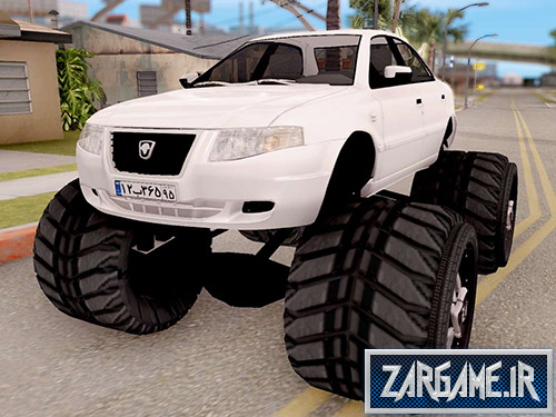 دانلود ماشین سمند سورن مانستر برای بازی (GTA 5 (San Andreas