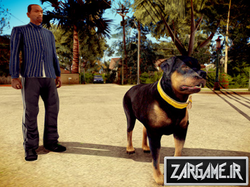 دانلود مد سگ GTA V برای بازی (GTA 5 (San Andreas