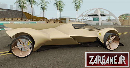 دانلود ماشین Ferrari Piero LM T2 Stradale LMP1 2025 برای بازی (GTA 5 (San Andreas