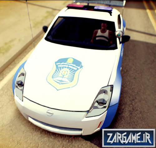دانلود ماشین Nissan 350Z پلیس راهنمایی رانندگی ایرانی برای بازی (GTA 5 (San Andreas