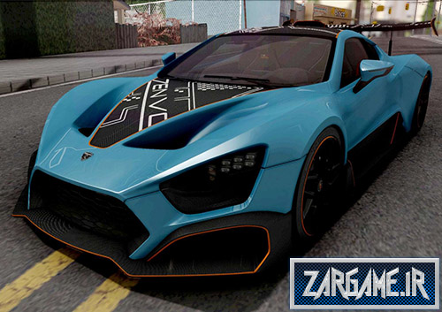 دانلود ماشین Zenvo TSR-S 2019 برای بازی (GTA 5 (San Andreas