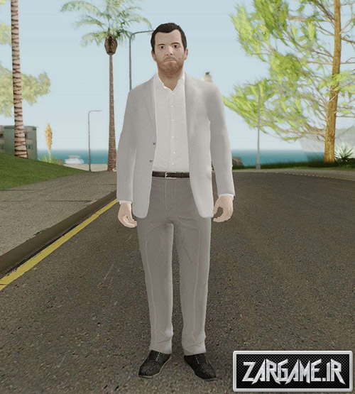 دانلود اسکین مایکل از بازی GTA V برای بازی (GTA 5 (San Andreas