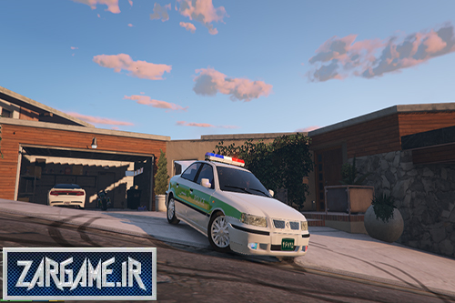 دانلود ماشین سمند پلیس برای بازی GTA V