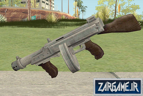 دانلود تفنگ تیربار خودکار بسیار بزرگ برای بازی (GTA 5 (San Andreas