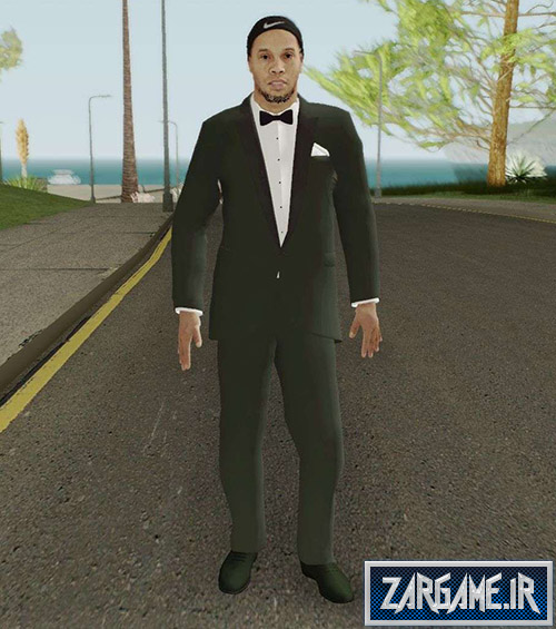 دانلود اسکین رونالدینیو برای بازی (GTA 5 (San Andreas
