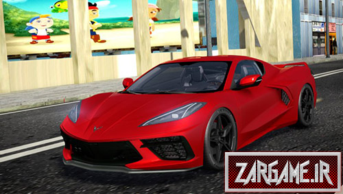 دانلود ماشین 2020 Chevrolet Corvette C8 برای بازی (GTA 5 (San Andreas