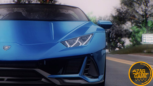 دانلود ماشین 2020 Lamborghini Huracan Evo Spyder برای بازی GTA San Andreas