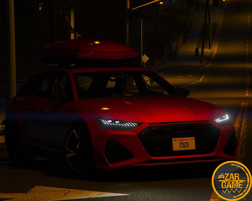 دانلود ماشین 2020 Audi RS6 Avant برای بازی GTA V