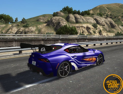 دانلود ماشین تویوتا Supra 2020 برای بازی GTA V