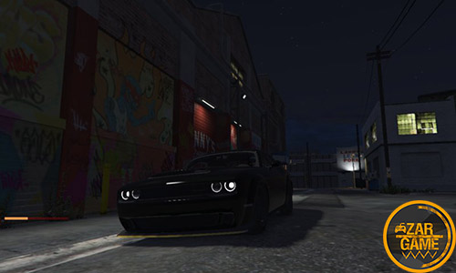 دانلود ماشین Dodge Challenger SRT Demon 2020 برای بازی GTA V