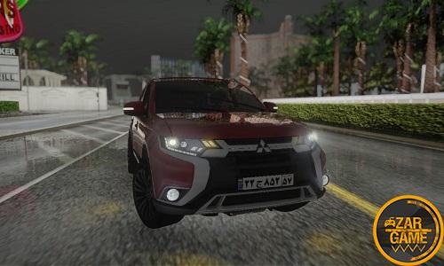 دانلود 2018 Mitsubishi Outlander GT برای GTA5 (San Andreas)