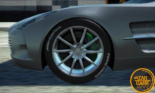 دانلود ماشین 2012 Aston Martin ONE-77 برای GTA5 (San Andreas)