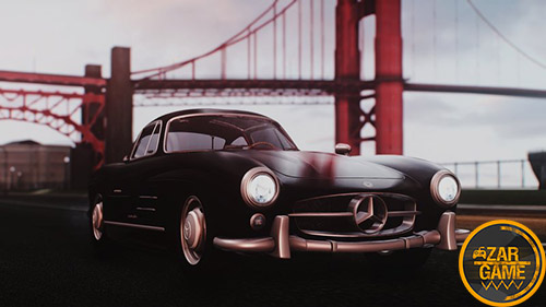 دانلود ماشین کلاسیک 1954 Mercedes-Benz 300 SL برای بازی (GTA 5 (San Andreas