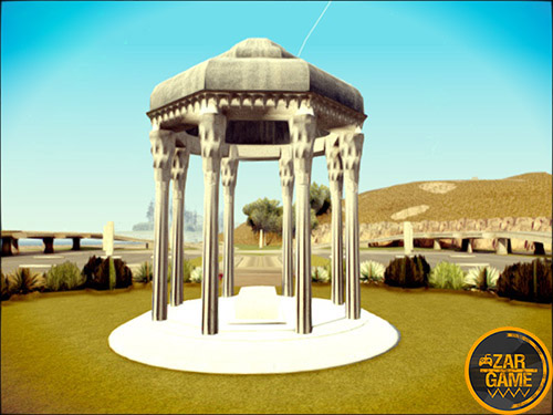 دانلود مقبره حافظ شیرازی برای بازی (GTA 5 (San Andreras