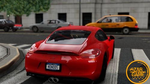 دانلود خودرو 2015 Porsche Cayman GT4 برای بازی (GTA4 (GTAIV