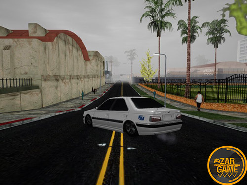 دانلود ماشین پژو پارس سازگار با سیستم های ضعیف برای بازی (GTA 5 (San Andreas