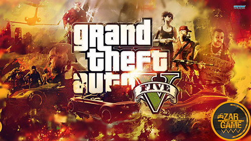 دانلود لود اسکرین با کیفیت GTA V برای بازی (GTA 5 (San Andreas
