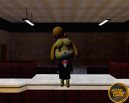 دانلود پک اسکین Isabelle از بازی Animal Crossing برای بازی (GTA 5 (San Andreas