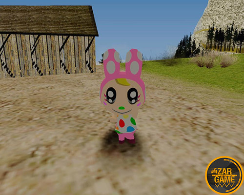 دانلود پک اسکین خرگوش ها از بازی Animal Crossing برای بازی (GTA 5 (San Andreas