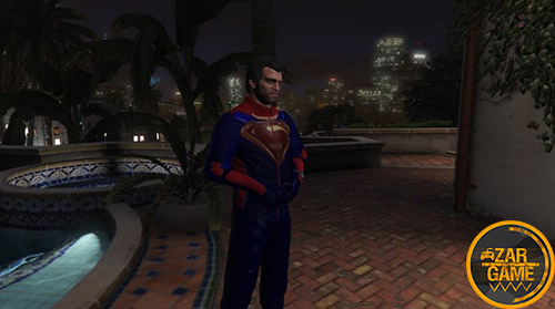 دانلود اسکین Trevor با لباس سوپرمن برای بازی (GTA 5 (San Andreas