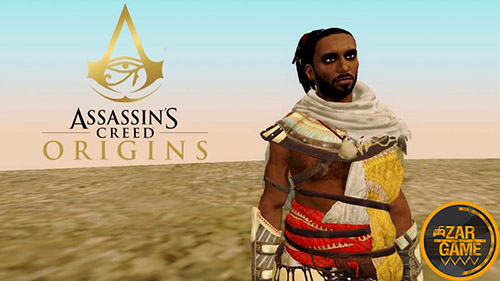 دانلود اسکین Bayek از بازی Assassins Creed: Origins برای بازی (GTA 5 (San Andreas