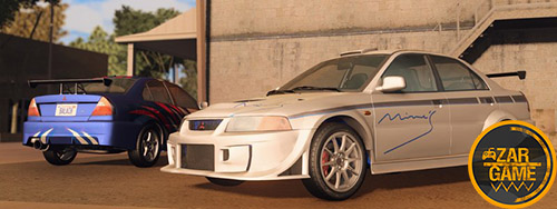 دانلود ماشین Mitsubishi Lancer Evolution VI 1999 برای بازی (GTA 5 (San Andreas