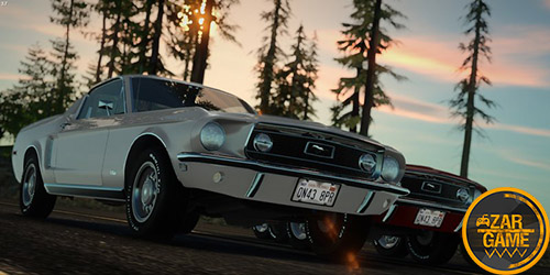 دانلود ماشین کلاسیک Ford Mustang GT Fastback 390 1968 برای بازی (GTA 5 (San Andreas
