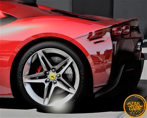 دانلود ماشین 2020 Ferrari SF90 جاده ای برای بازی GTA V