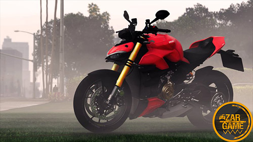 دانلود موتورسیکلت 2020 Ducati Streetfighter V4S برای بازی (GTA 5 (San Andreas