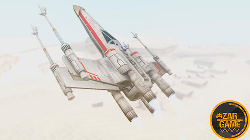 دانلود فضاپیمای X-Wing از بازی Star Wars Battlefront برای بازی (GTA 5 (San Andreas