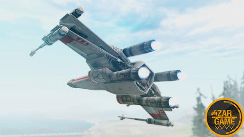 دانلود فضاپیمای X-Wing از بازی Star Wars Battlefront برای بازی (GTA 5 (San Andreas
