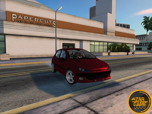دانلود خودرو پژو 206 Sport برای بازی (GTA 5 (San Andreas