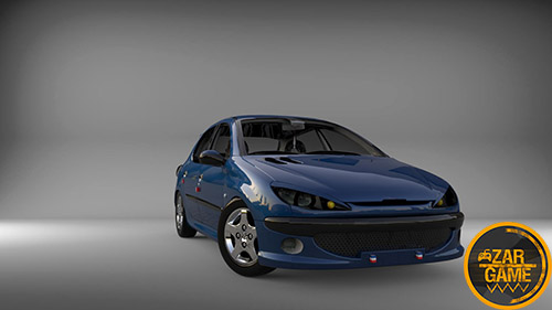 دانلود خودرو پژو 206 Sport برای بازی (GTA 5 (San Andreas