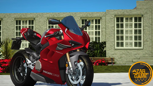 دانلود موتورسیکلت [2019] DUCATI PANIGALE V4R برای بازی (GTA 5 (San Andreas