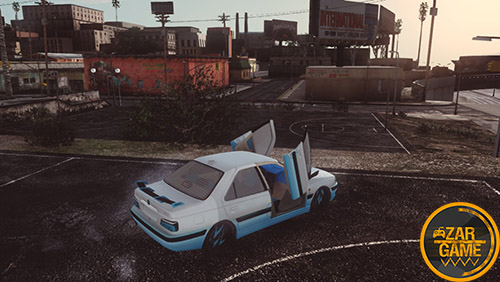 دانلود ماشین پژو پارس استقلالی برای بازی (GTA 5 (San Andreas