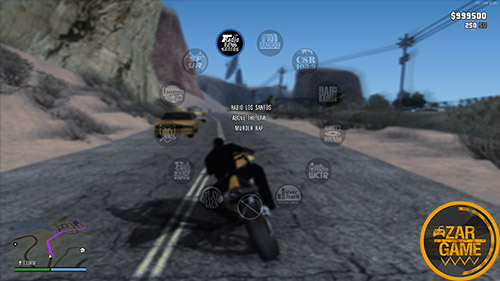 دانلود HUD بازی GTA V [نسخه نهایی] برای بازی (GTA 5 (San Andreas 