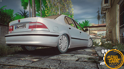 دانلود ماشین سمند LX با داشبورد قدیم برای (GTA 5 (San Andreas