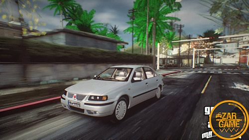 دانلود ماشین سمند LX با داشبورد قدیم برای (GTA 5 (San Andreas