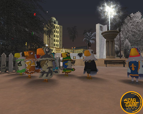 دانلود پک اسکین عقاب ها از بازی Animal Crossing برای بازی (GTA 5 (San Andreas