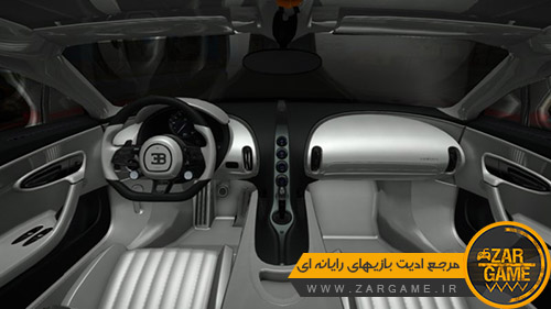 دانلود ماشین 2021 Bugatti Chiron برای بازی (GTA 5 (San Andreas